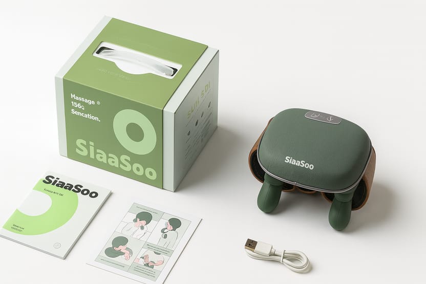 APPAREILLE DE MASSAGE ELECTRIQUE SHIATSU-SIAASOO